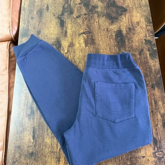 True Religion Blue Joggers - Picture 9 of 14